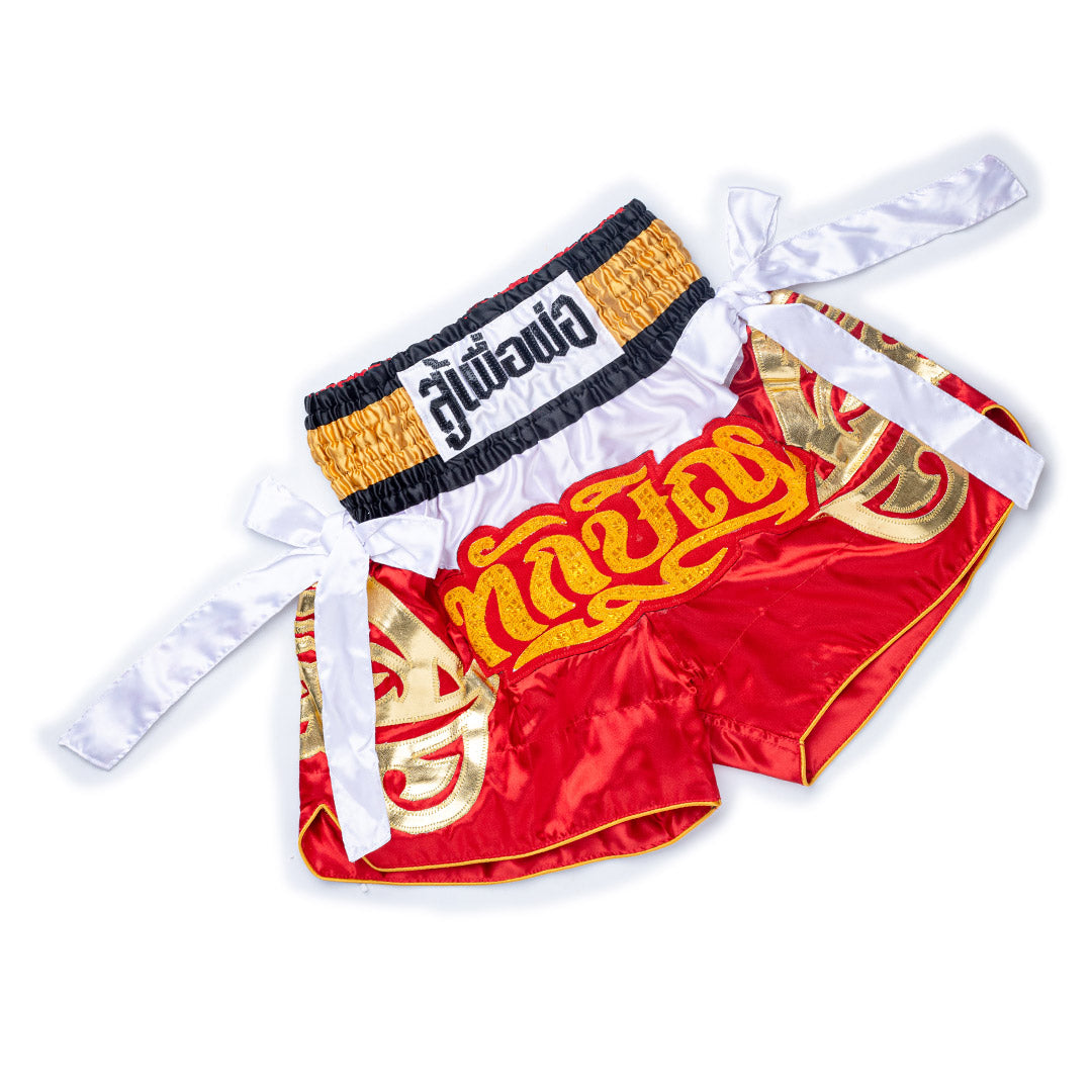 [YOUR NAME ON IT] LUMPINEE SHORTS TRADITIONAL RIBBONS TIES BOWS MUAY THAI BEST-SELLER