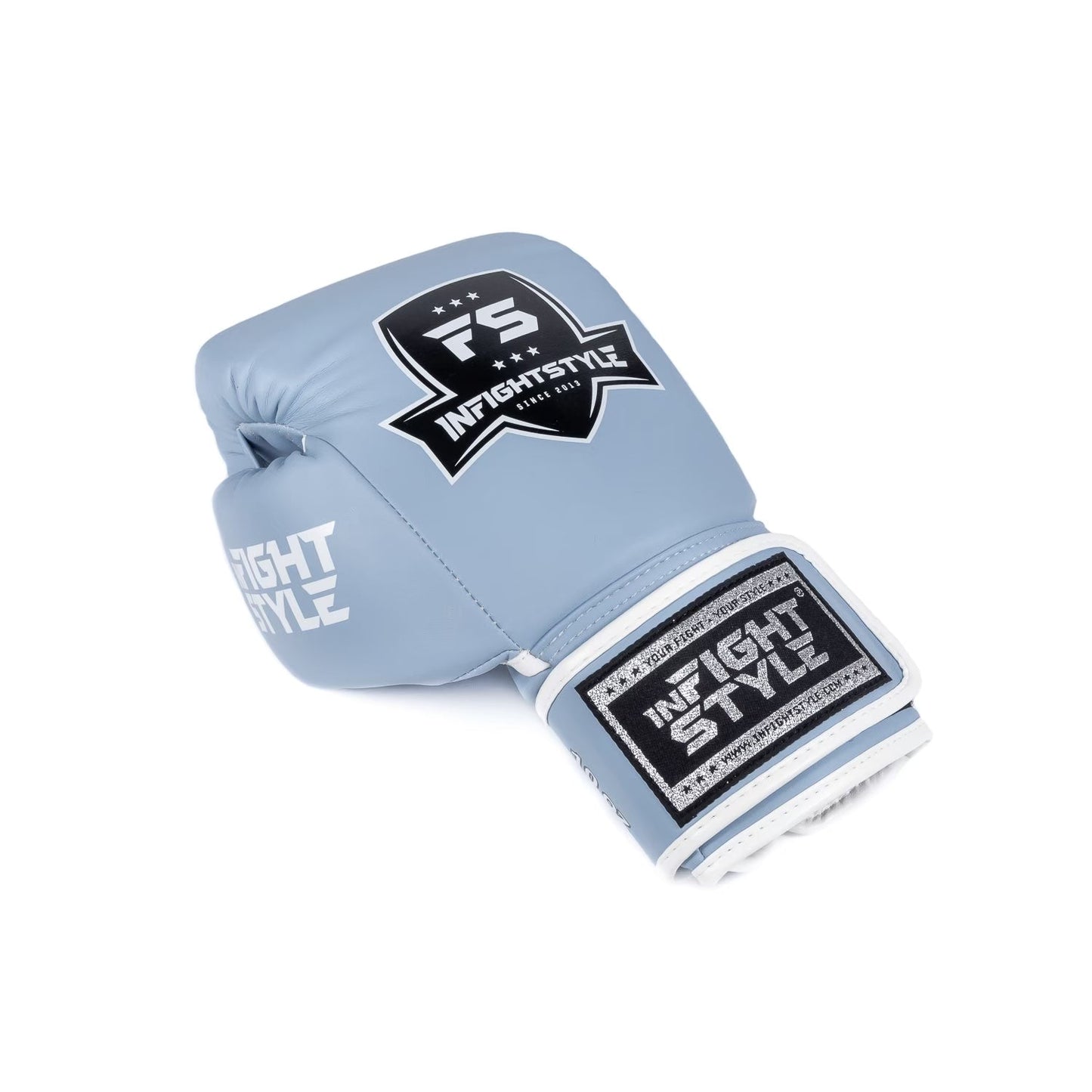 INFIGHTSTYLE GLOVES SEMI LEATHER HOOK-AND-LOOP MUAY THAI BOXING PRO COMPACT