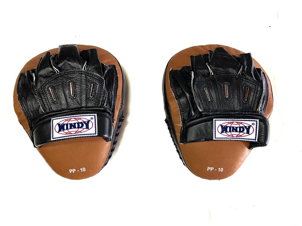 WINDY PUNCH MITTS PP-10 LEATHER FOCUS