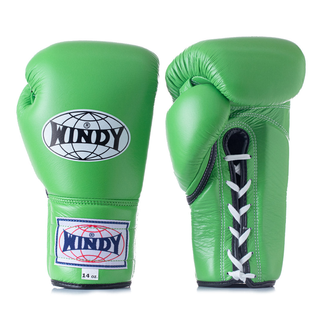 WINDY GLOVES LEATHER LACE-UP BOXING MEXICAN STYLE