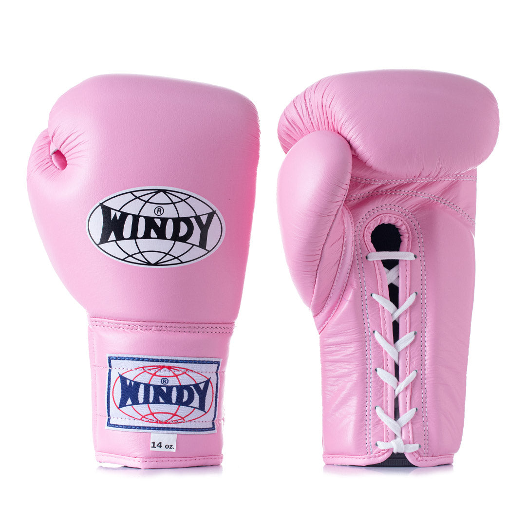 WINDY GLOVES LEATHER LACE-UP BOXING MEXICAN STYLE