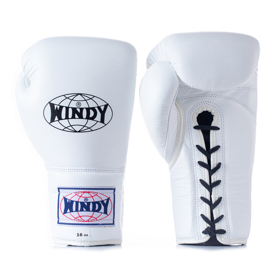WINDY GLOVES LEATHER LACE-UP BOXING MEXICAN STYLE