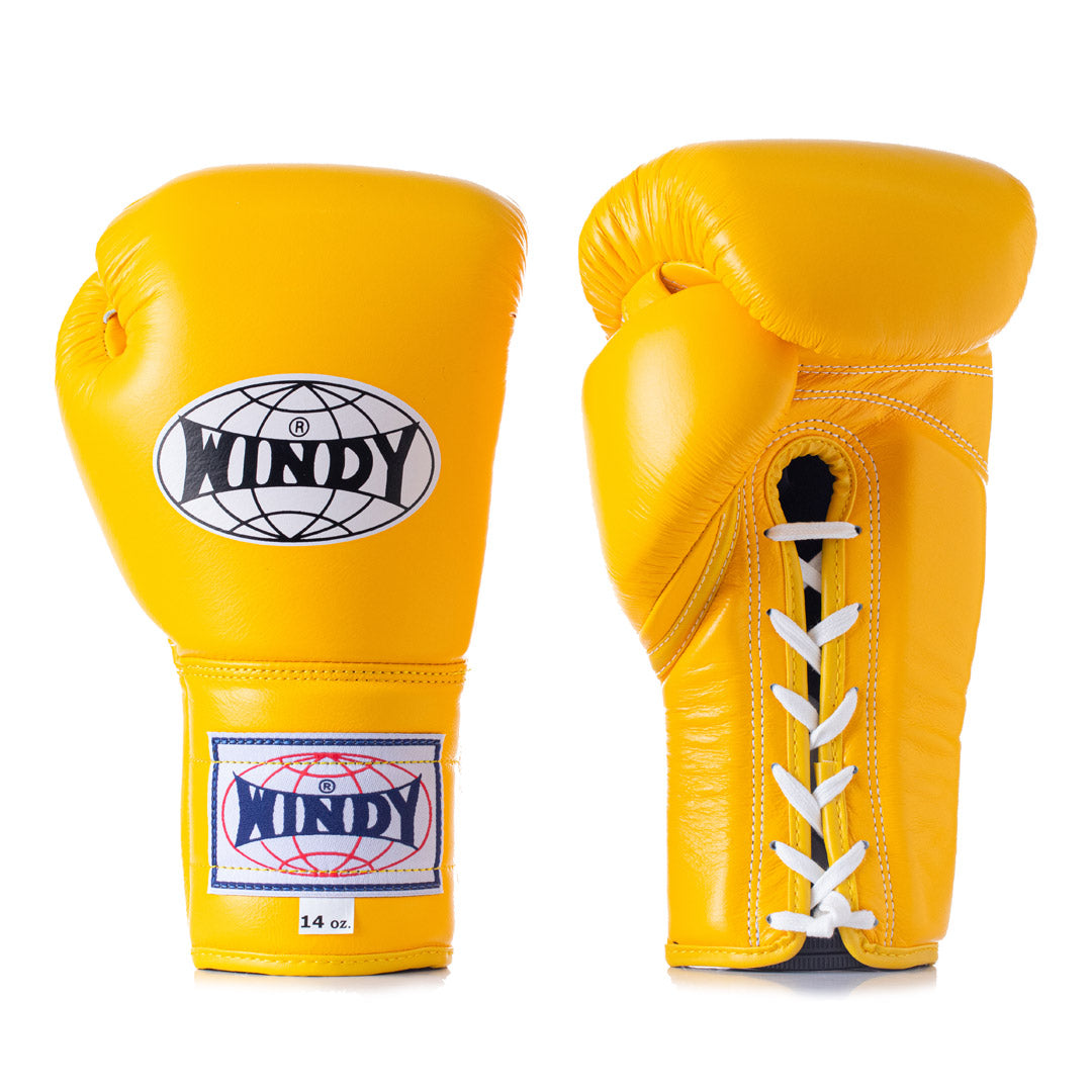 WINDY GLOVES LEATHER LACE-UP BOXING MEXICAN STYLE